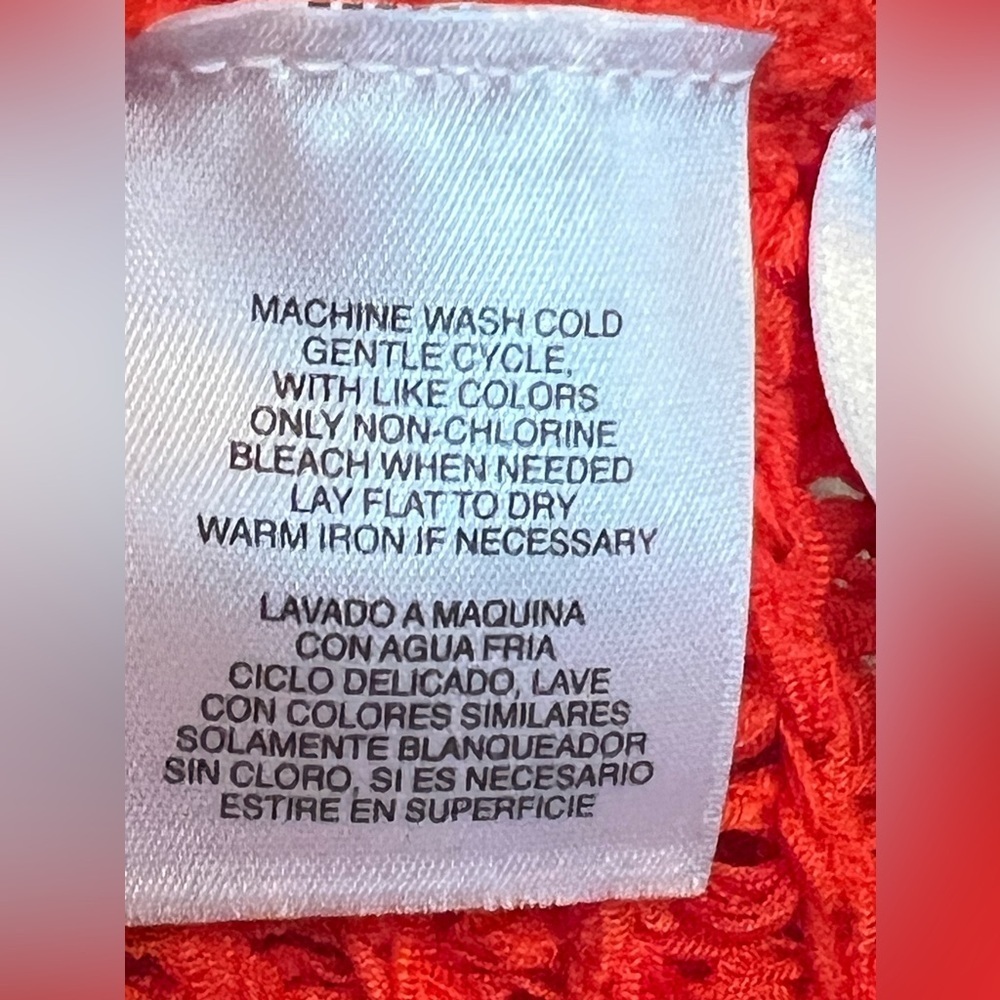 Evan Picone Bold Orange Knitwear - Picture 4 of 8